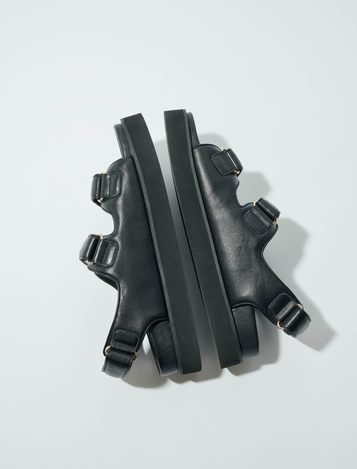 Flat leather sandals - 2