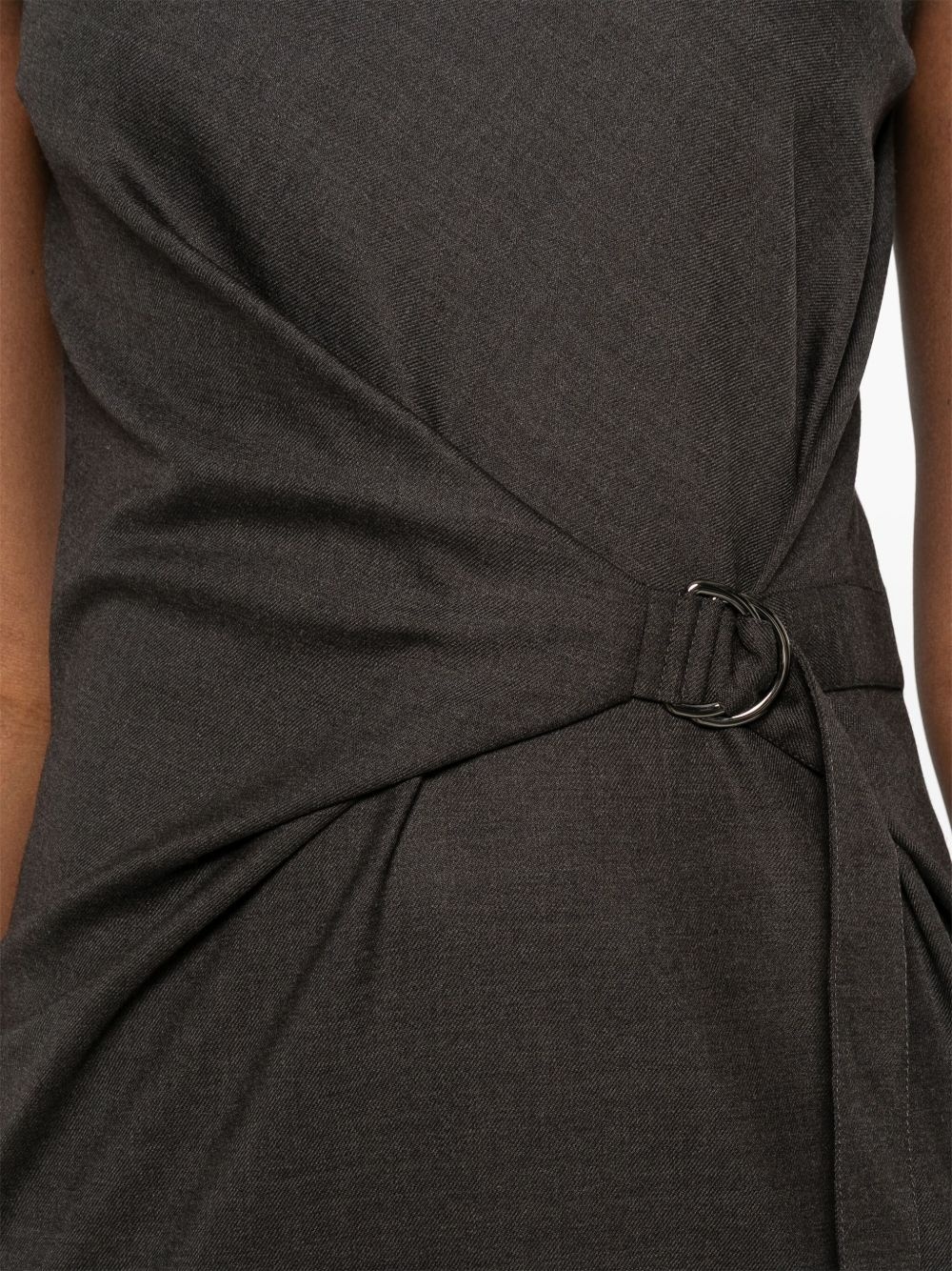sleeveless midi dress - 5