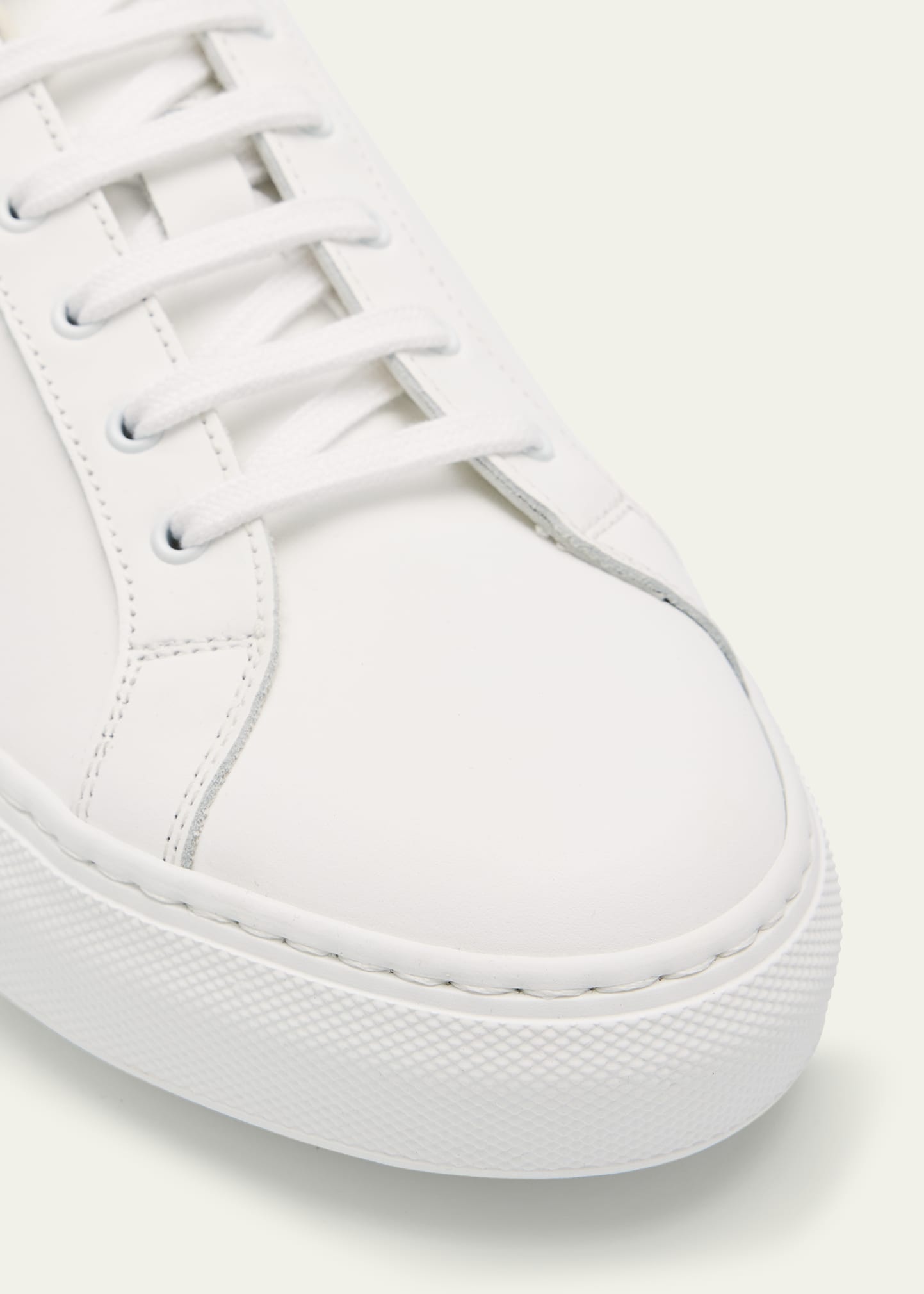 Men's Retro Classic Bicolor Leather Low-Top Sneakers - 6