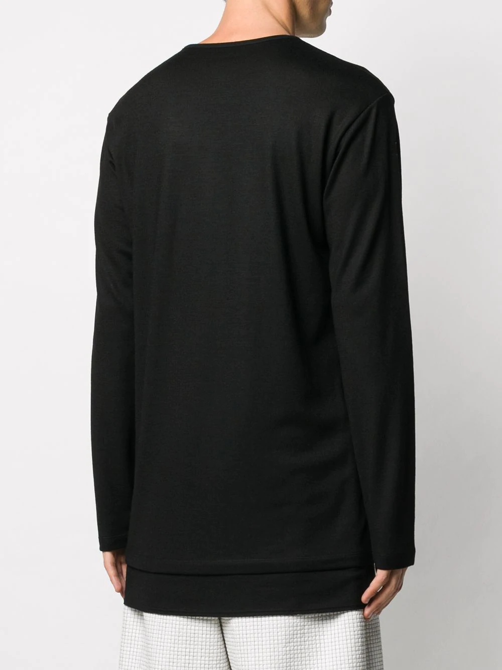 oversized long sleeve T-shirt - 4