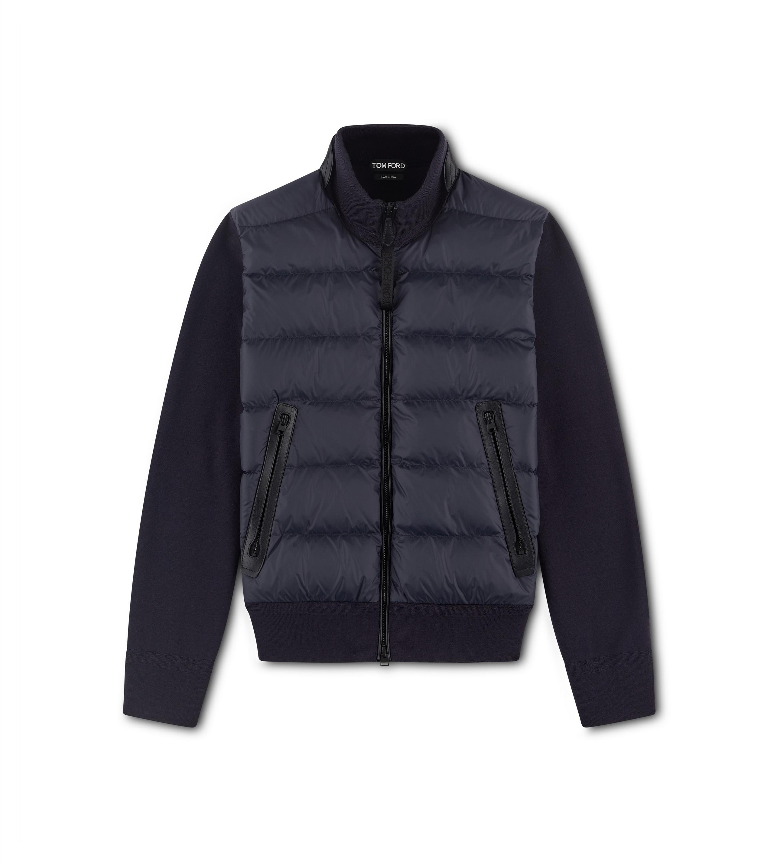 カーディガン TOM FORD SS25 Black wool jacket (KZY001YMW039F24 LB998) TOM FORD Tom Ford Man Black Wool Cardigan | luosophy