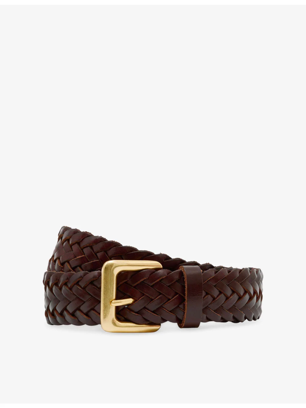 Penelope Woven Leather Belt - 1