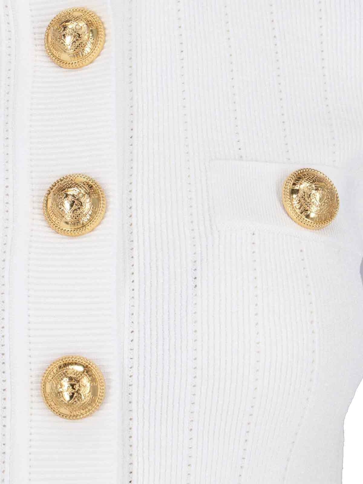 CARDIGAN WITH DECORATIVE BUTTONS - 3