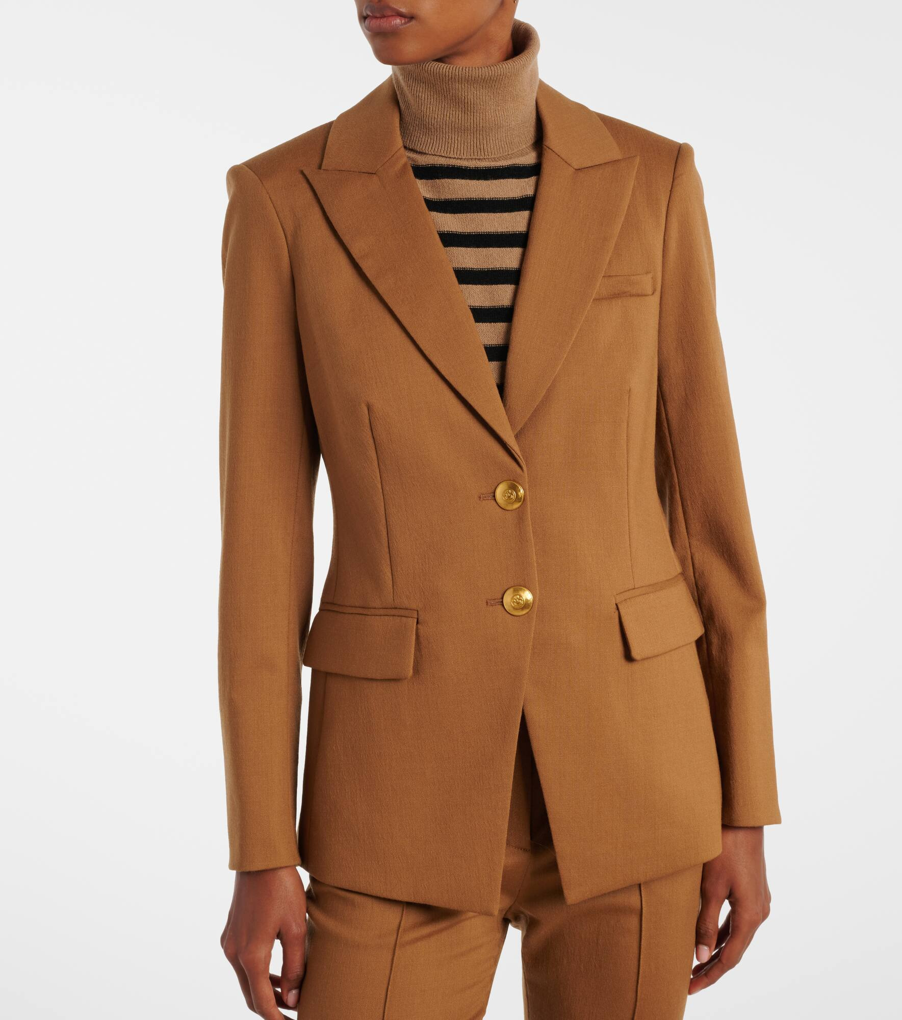 Izara wool blazer - 6