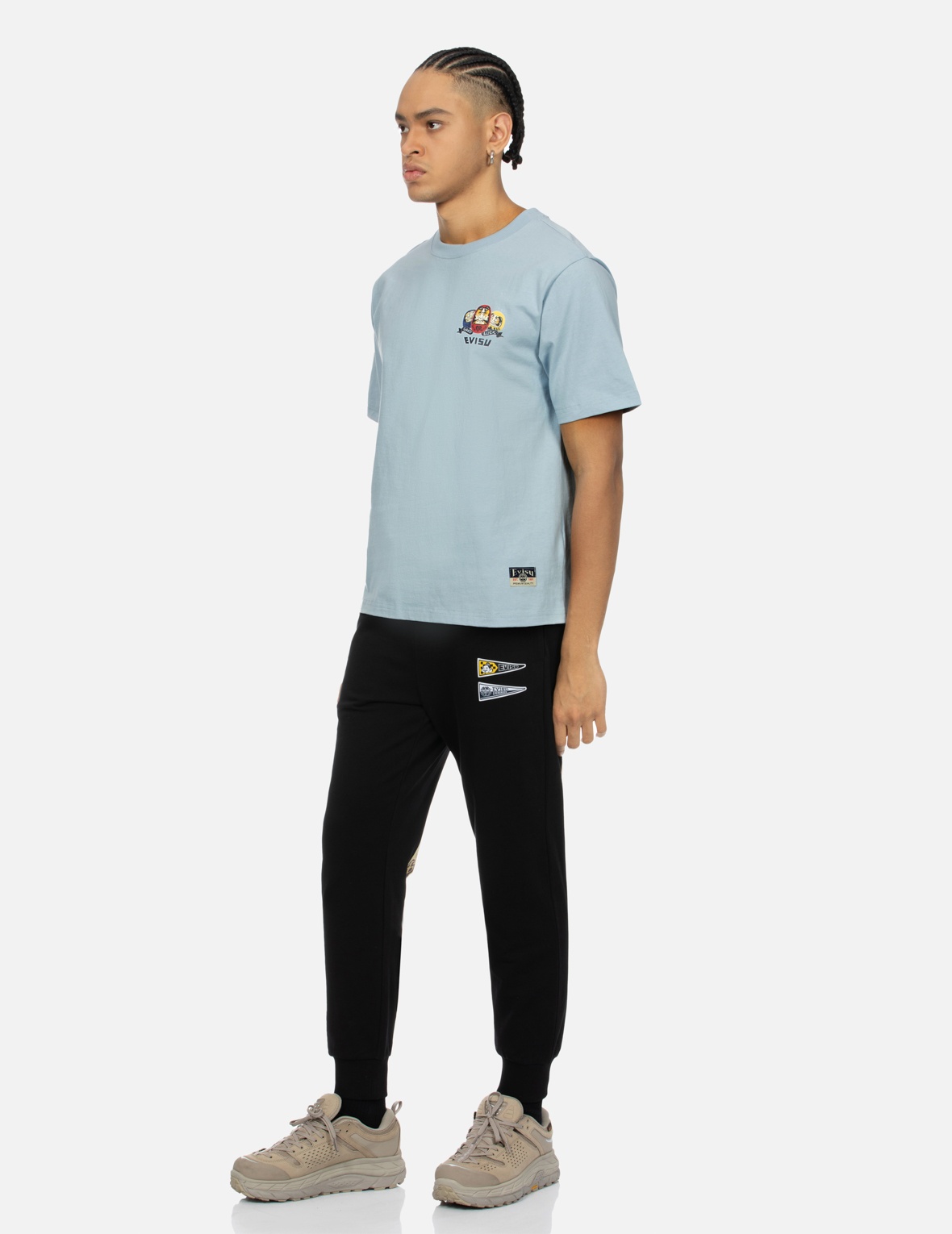 PLAYFUL DARUMA PRINT REGULAR FIT T-SHIRT - 4