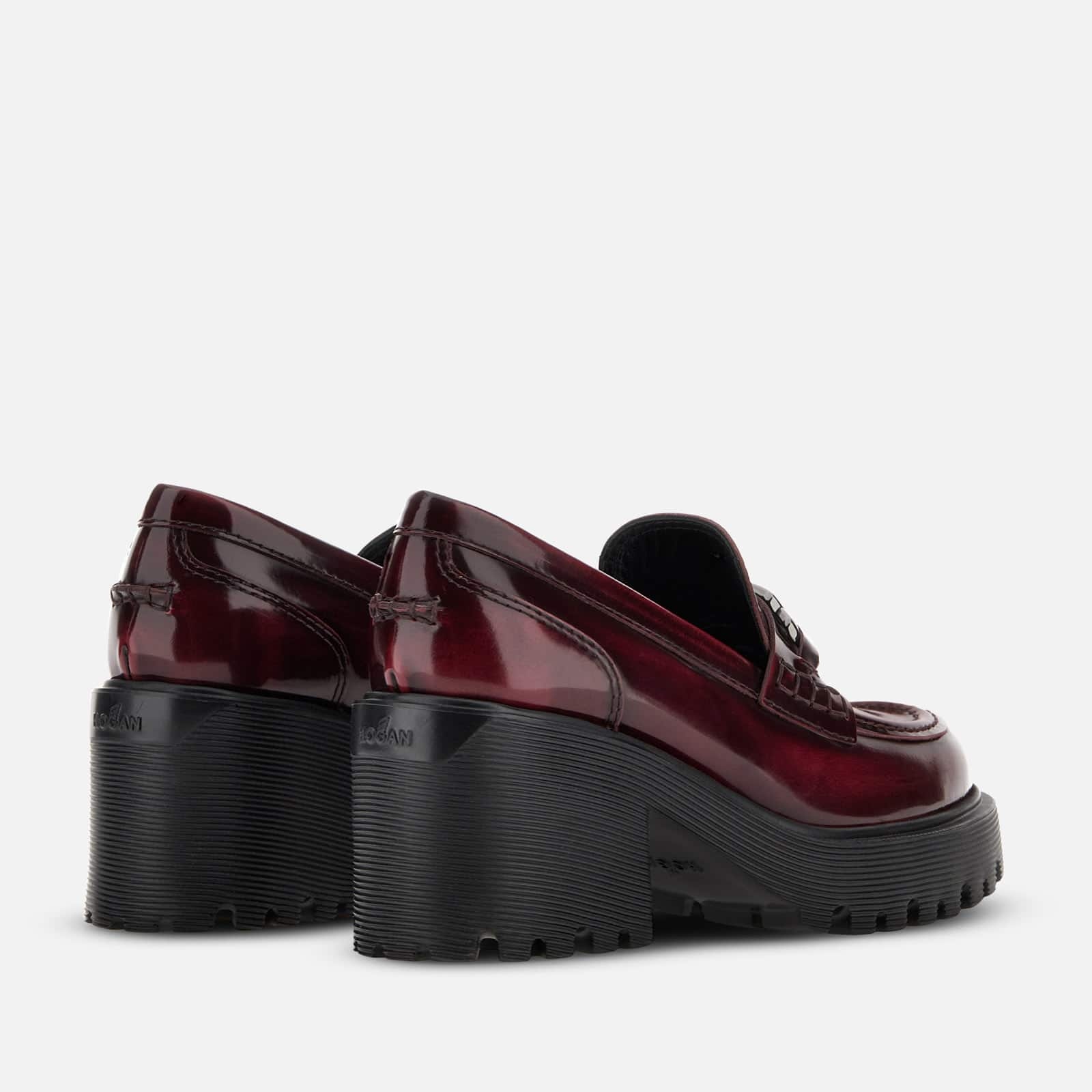 Loafers Hogan H649 Burgundy - 3