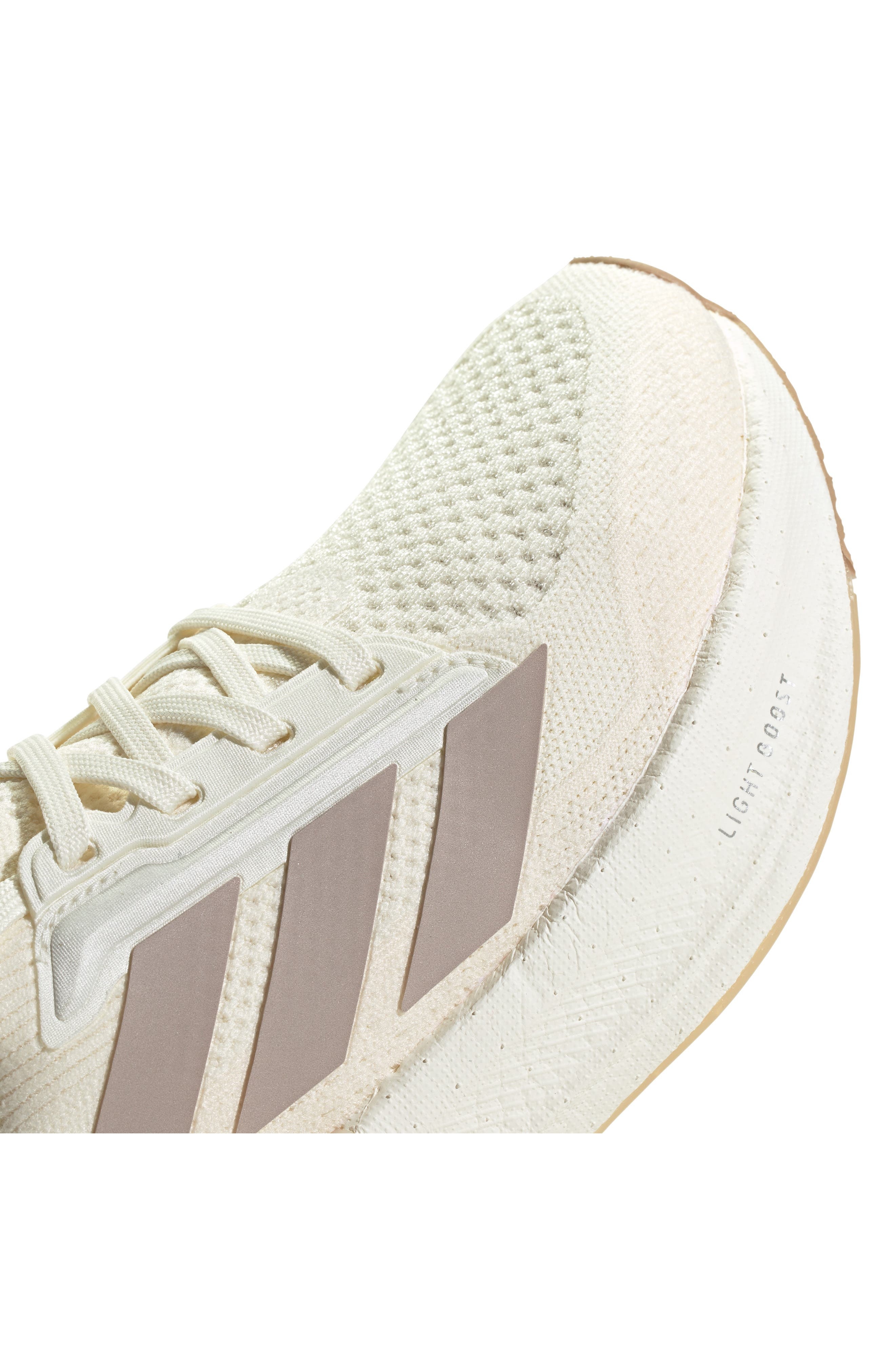 adidas Ultraboost 5 Running Shoe in Off White/Wonder Taupe/White at Nordstrom - 9
