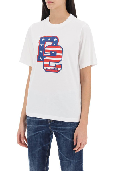 DSQUARED2 Easy Fit T-shirt with graphic print outlook