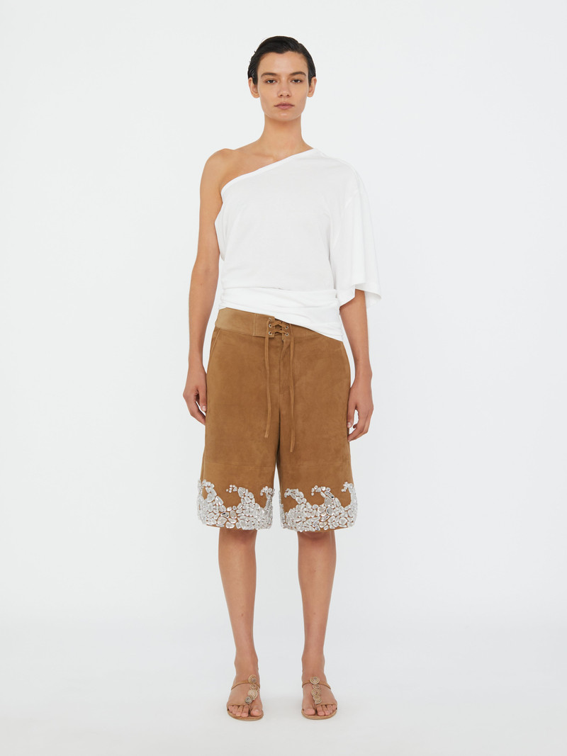 CHRISTOPHER ESBER One Shoulder Draped Tee outlook