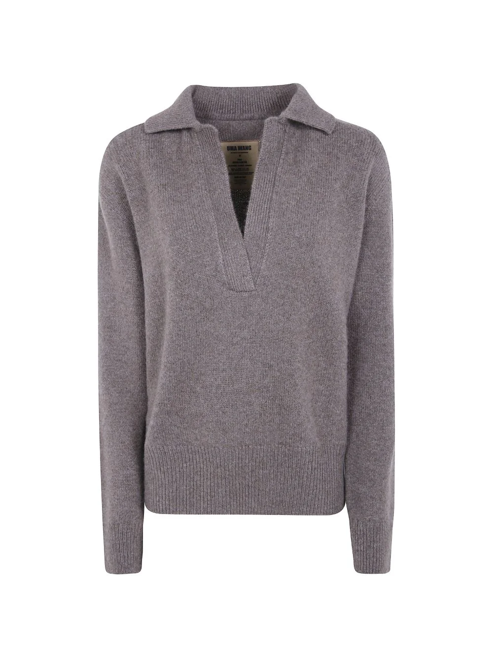 cashmere V-neck sweater - 1