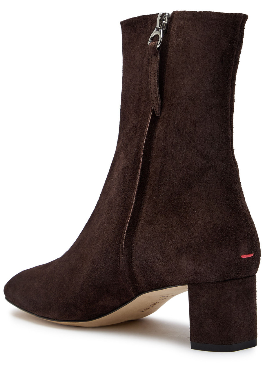 Aeyde Millie 50 Suede Ankle Boots - 2