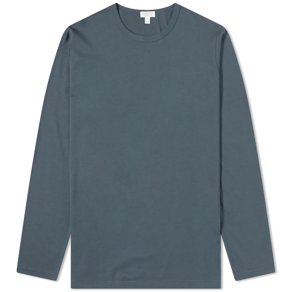 Sunspel Lounge Long Sleeve Tee - 1