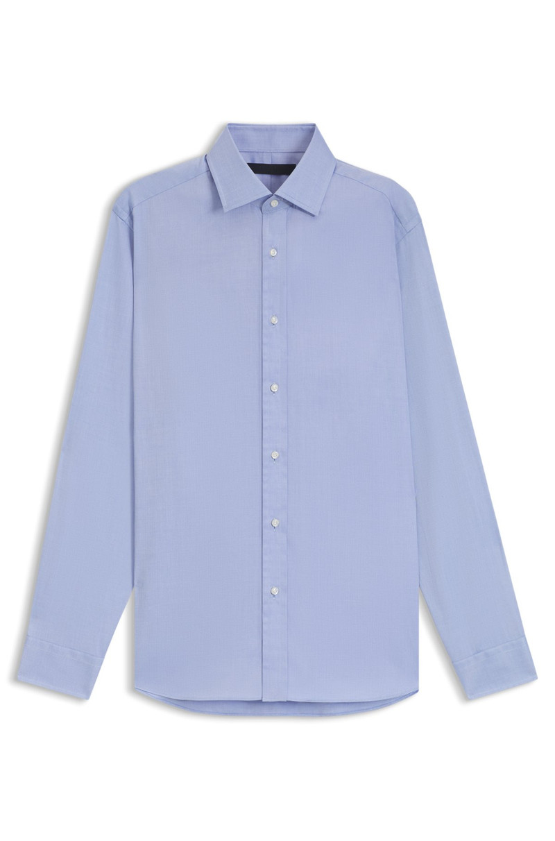 BECKHAM X BOSS SLIM-FIT SHIRT IN OXFORD COTTON 1