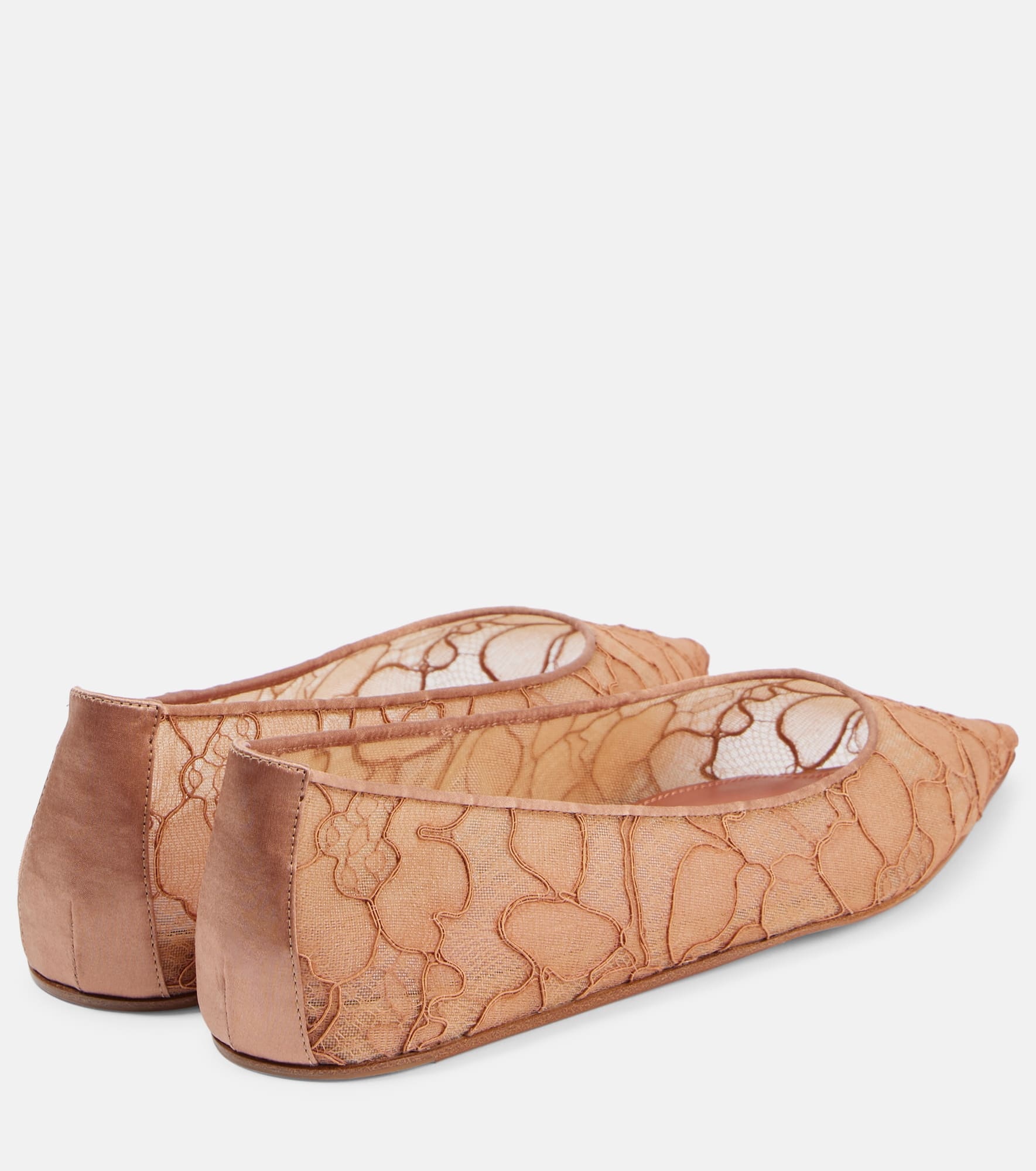 Barbara lace ballet flats - 2