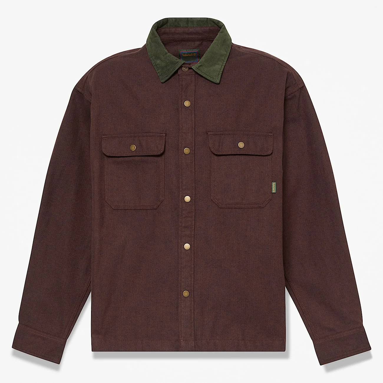 Men's Herringbone Overshirt - 1
