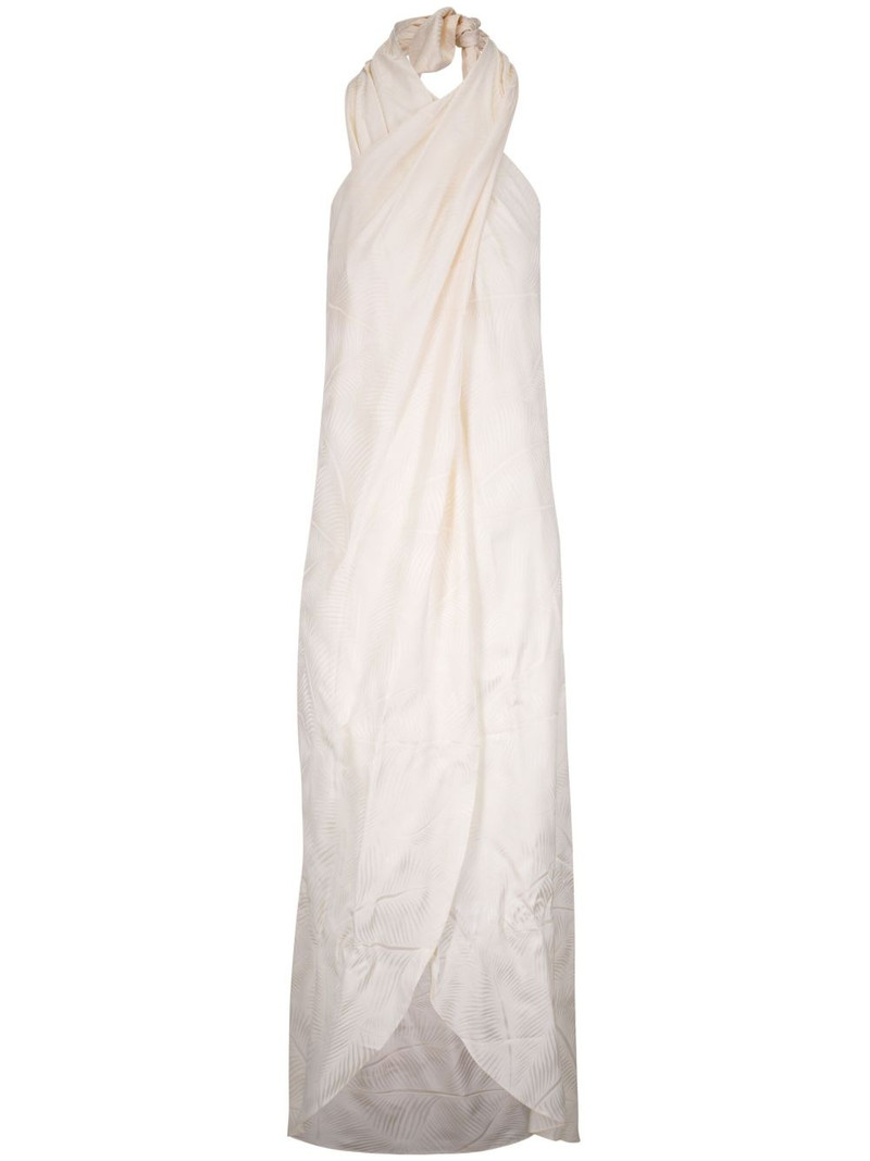 halterneck maxi dress 1