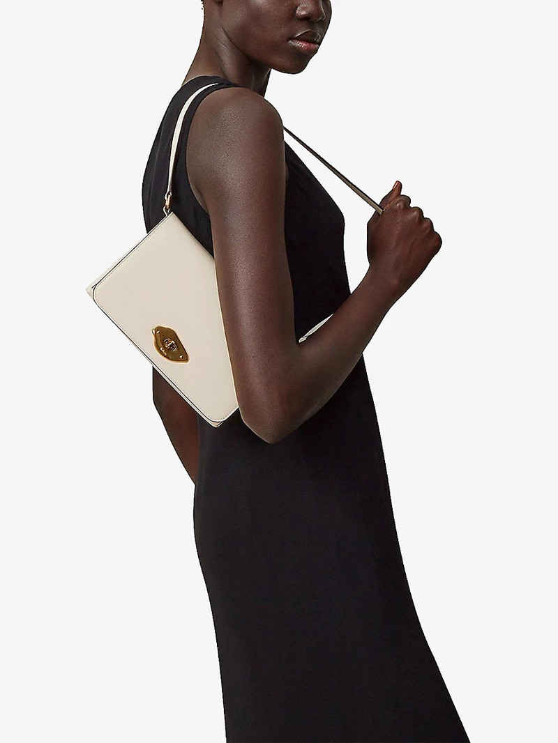 Mulberry Lana high-gloss leather wallet outlook