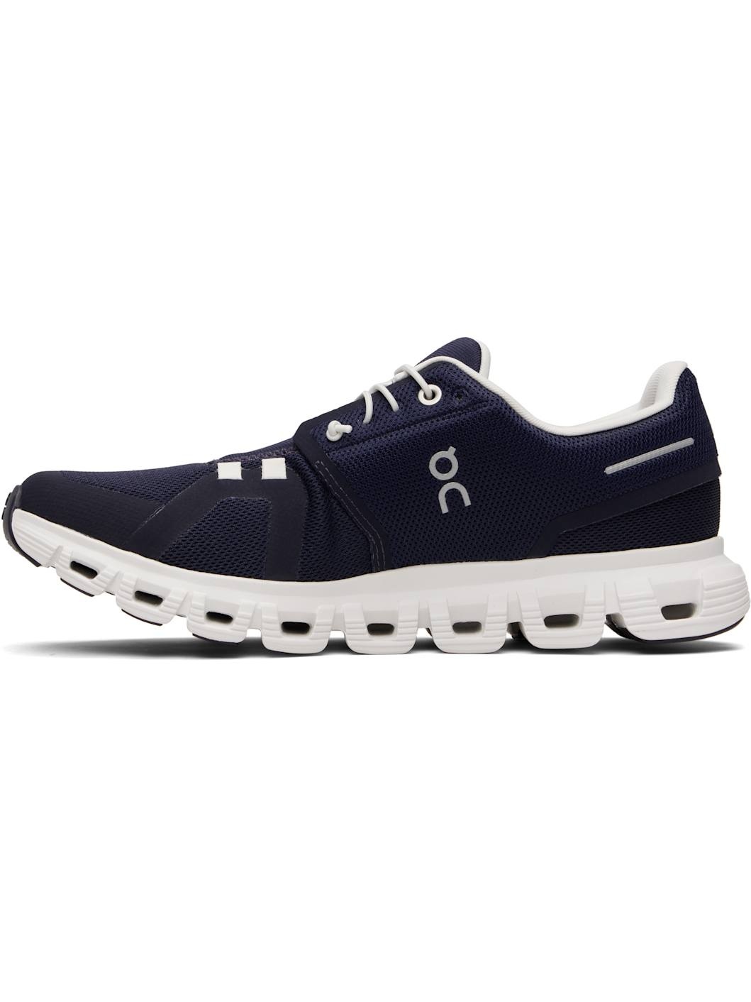 Navy Cloud 6 Sneakers - 3