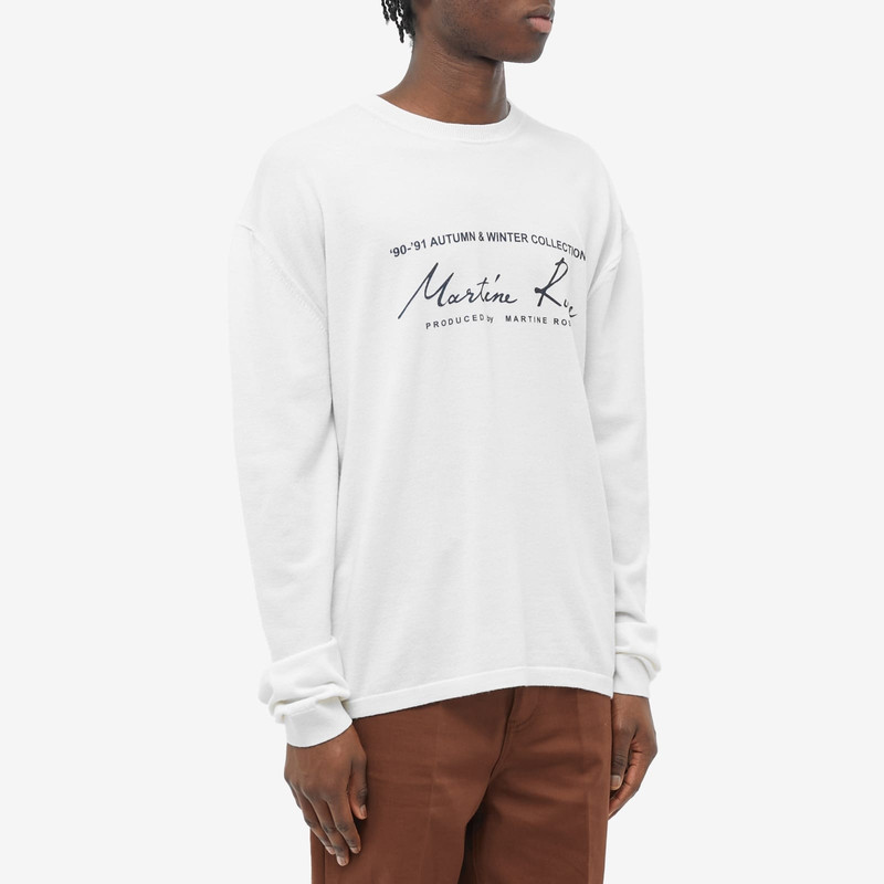 Martine Rose Martine Rose Oversized Crew Knit outlook