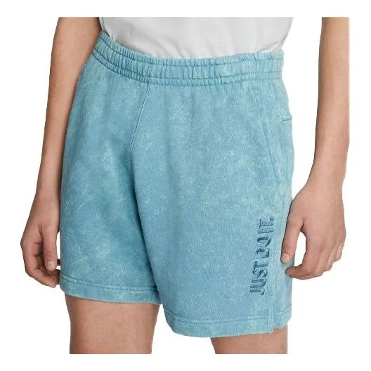 Nike Sportswear Jdi Alphabet Logo Sports Shorts Blue CJ4574-424 - 1