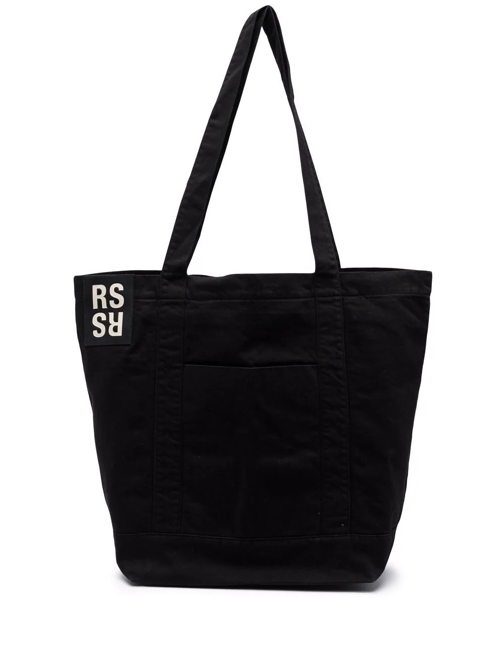 logo patch tote bag - 1