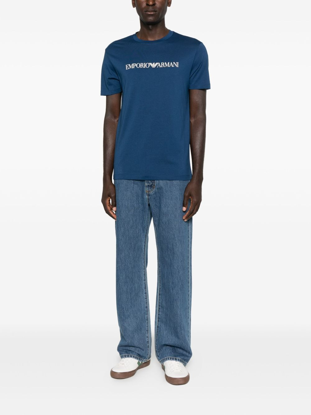 logo-print T-shirt - 2