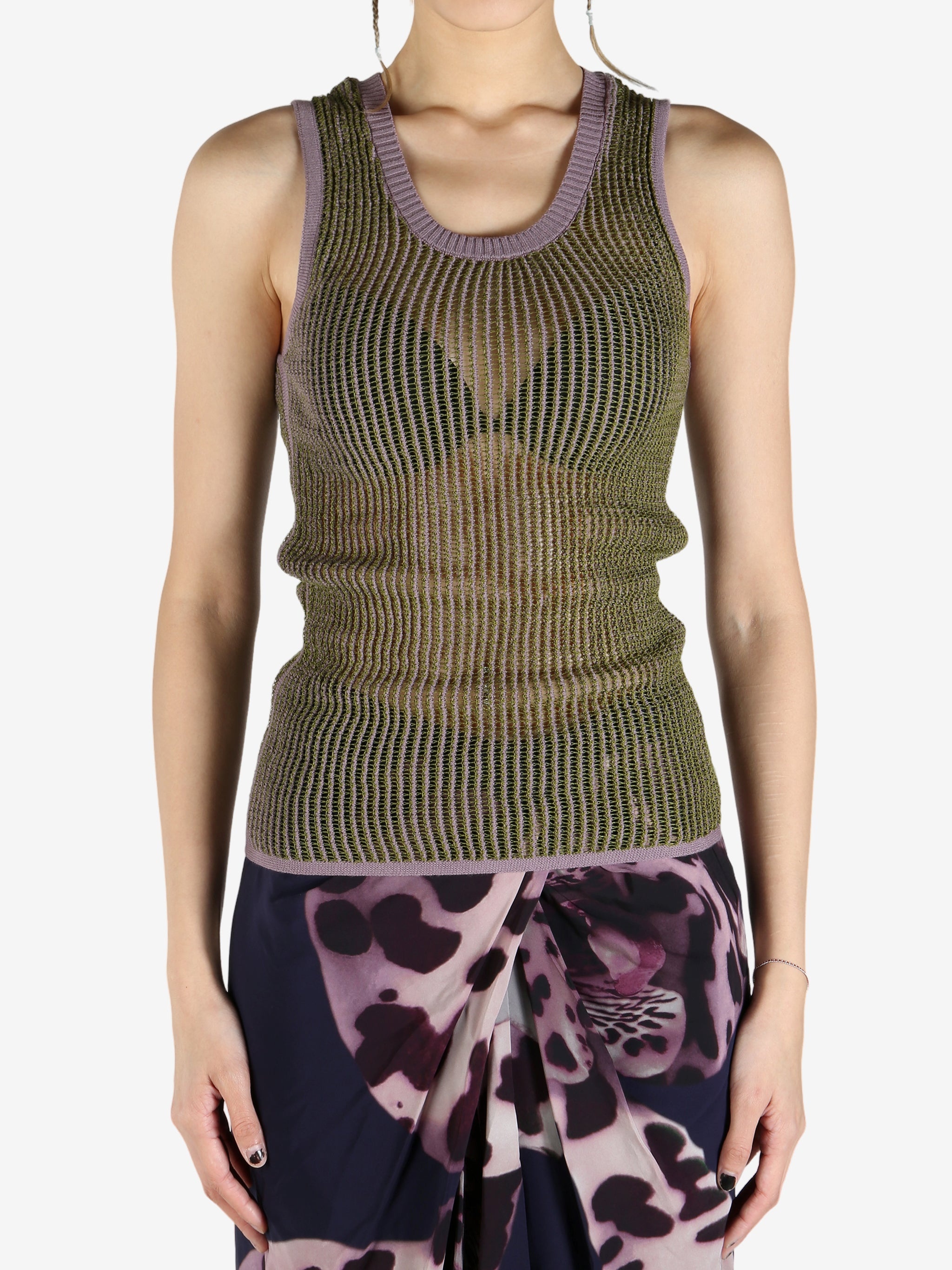 DRIES VAN NOTEN - Women Knitted Tank Top - 1