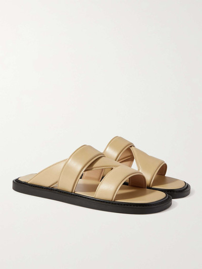 Bottega Veneta Leather Slides outlook