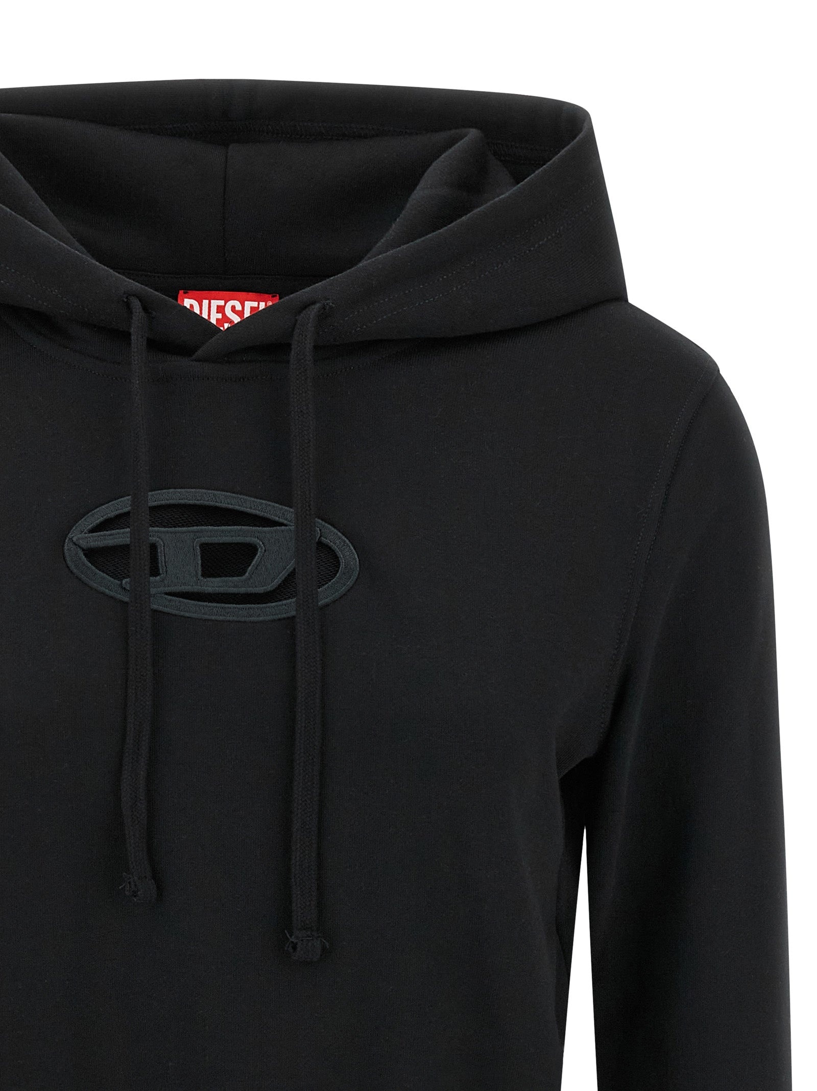 F-Slimmy-Hood-Od Sweatshirt Black - 3