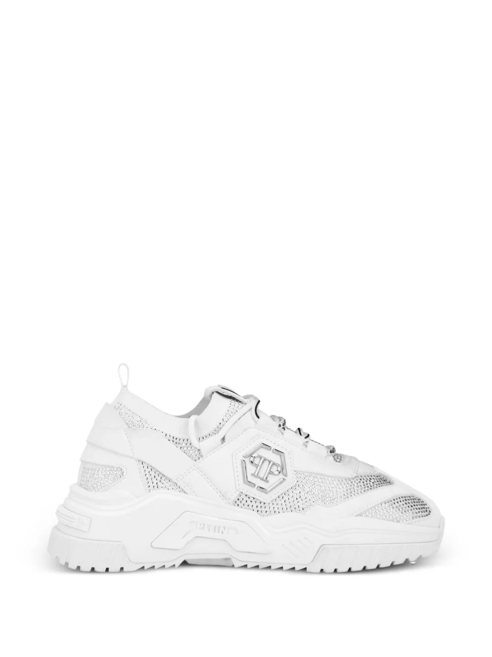 strass low-top sneakers - 1