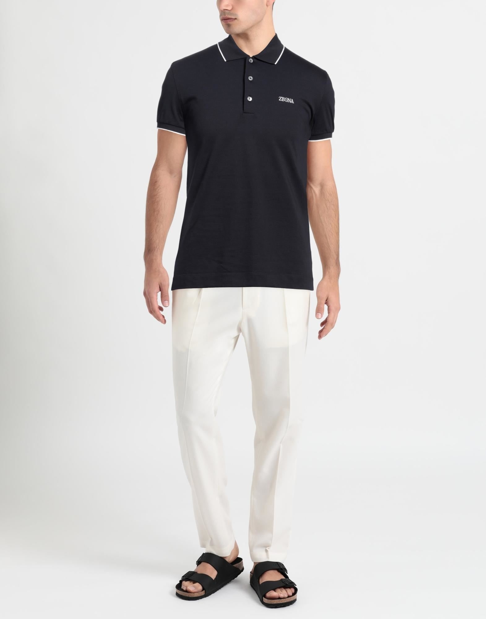 White Men's Polo Shirt - 2