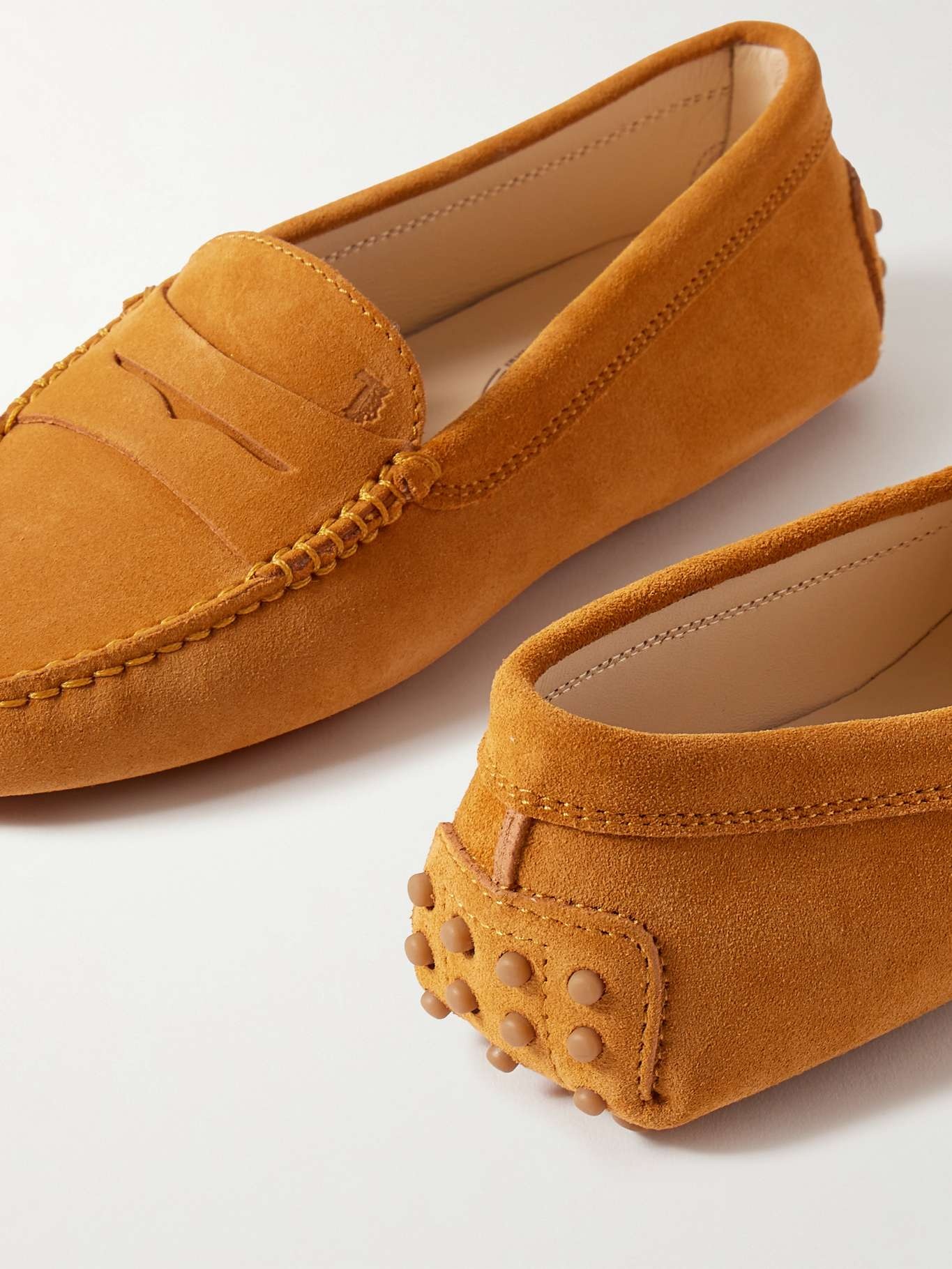 Gommino suede loafers Camel - 4