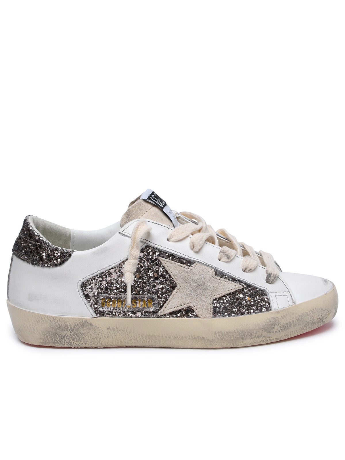 Golden Goose Woman Golden Goose 'Super-Star' White Leather Sneakers - 1