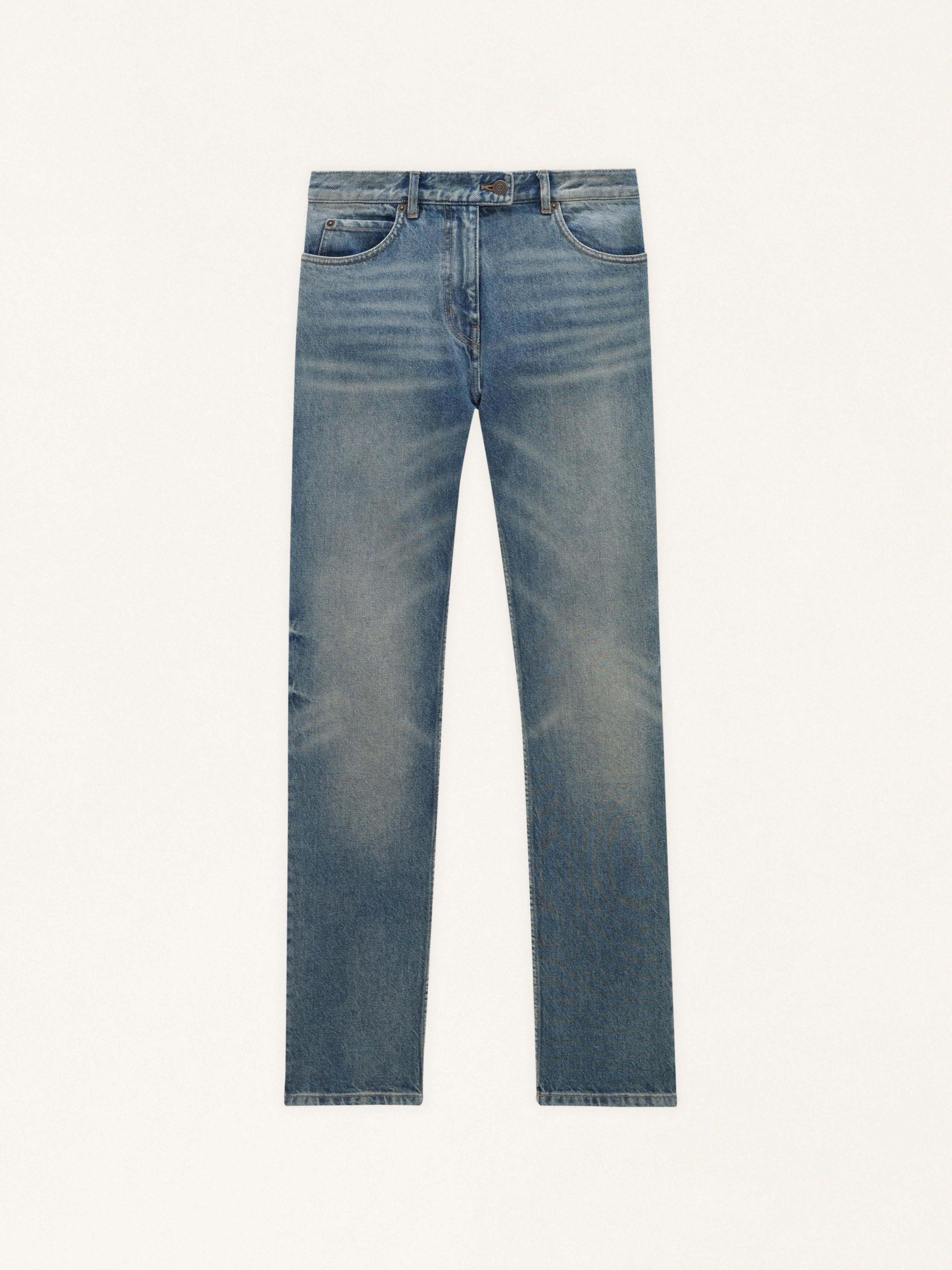 DENIM 5 POCKETS TROUSERS - 1