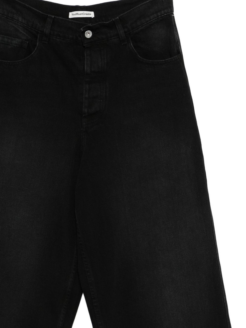 button-fastening jeans 3