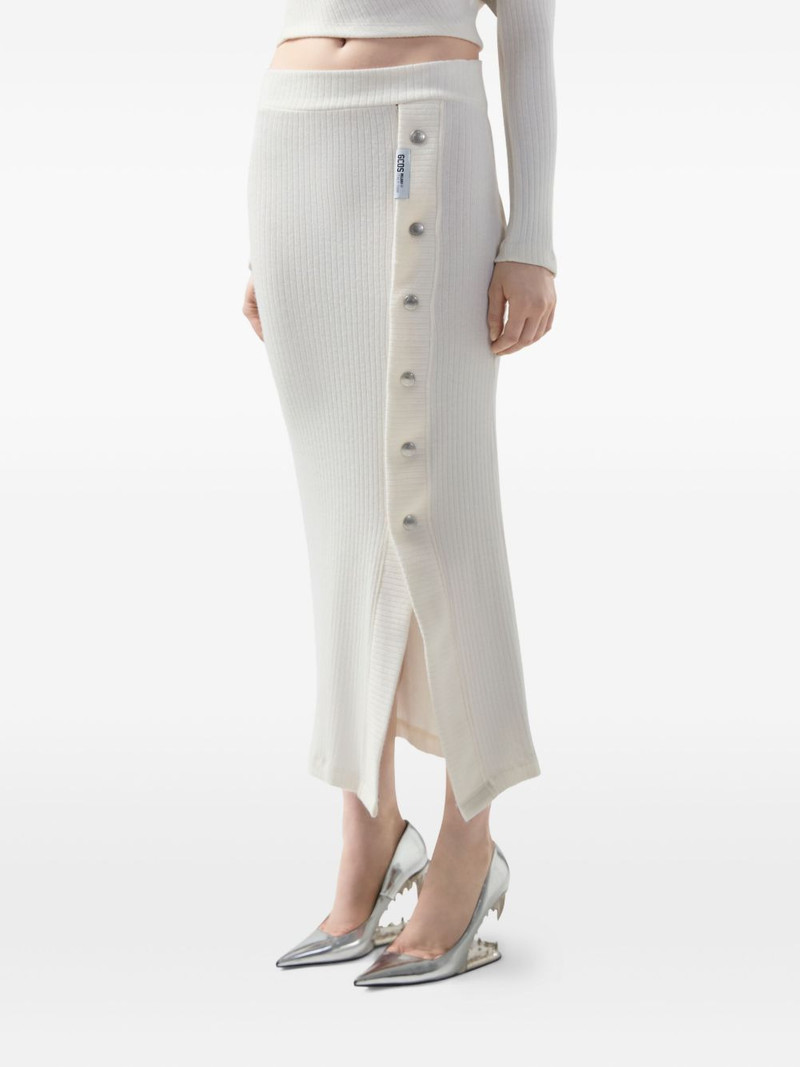 button ribbed skirt 4