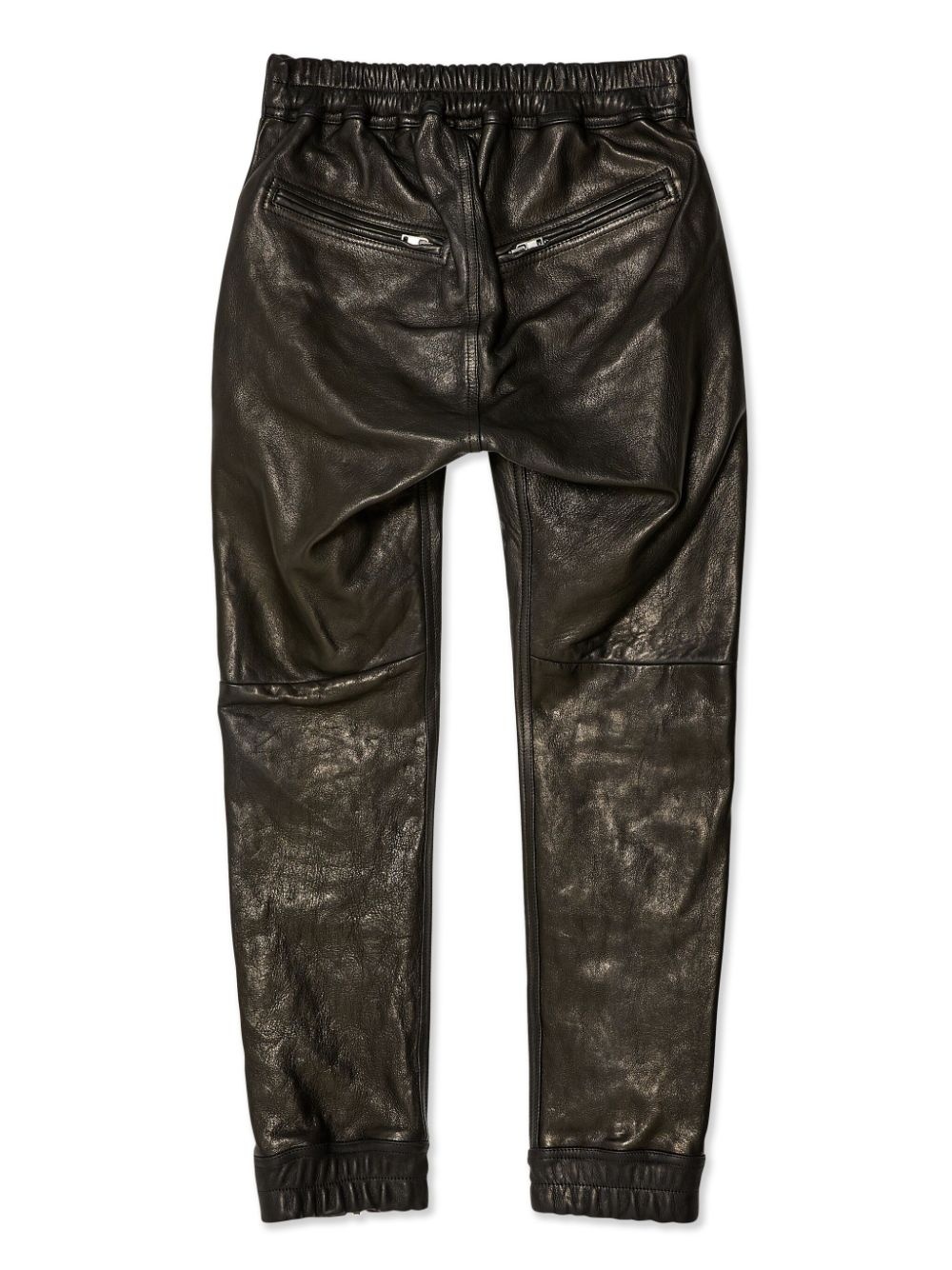 Luxor leather tapered trousers - 2