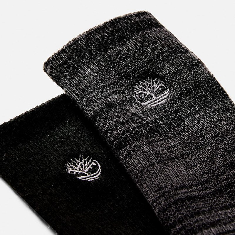 Timberland Men's Mystic River 2-Pack Casual Crew Socks outlook