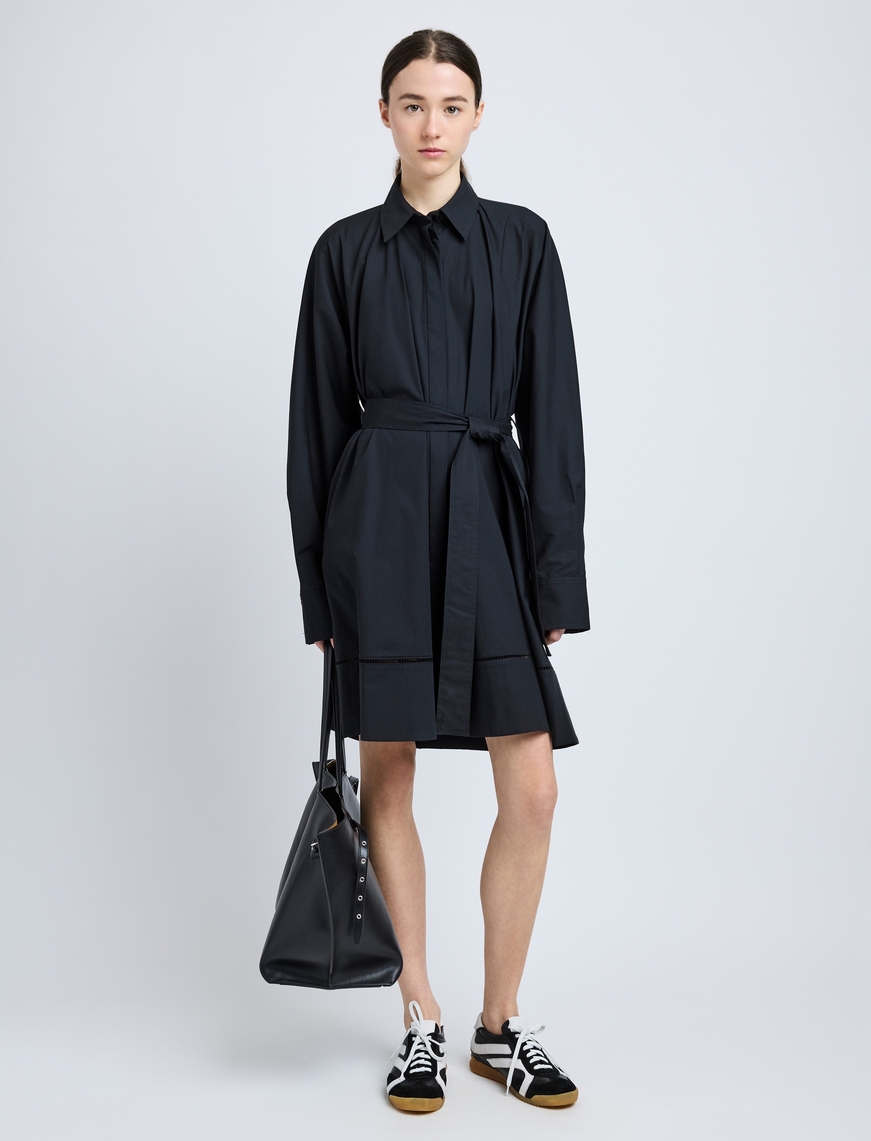 Sammy Dress in Eco Cotton Poplin - 2