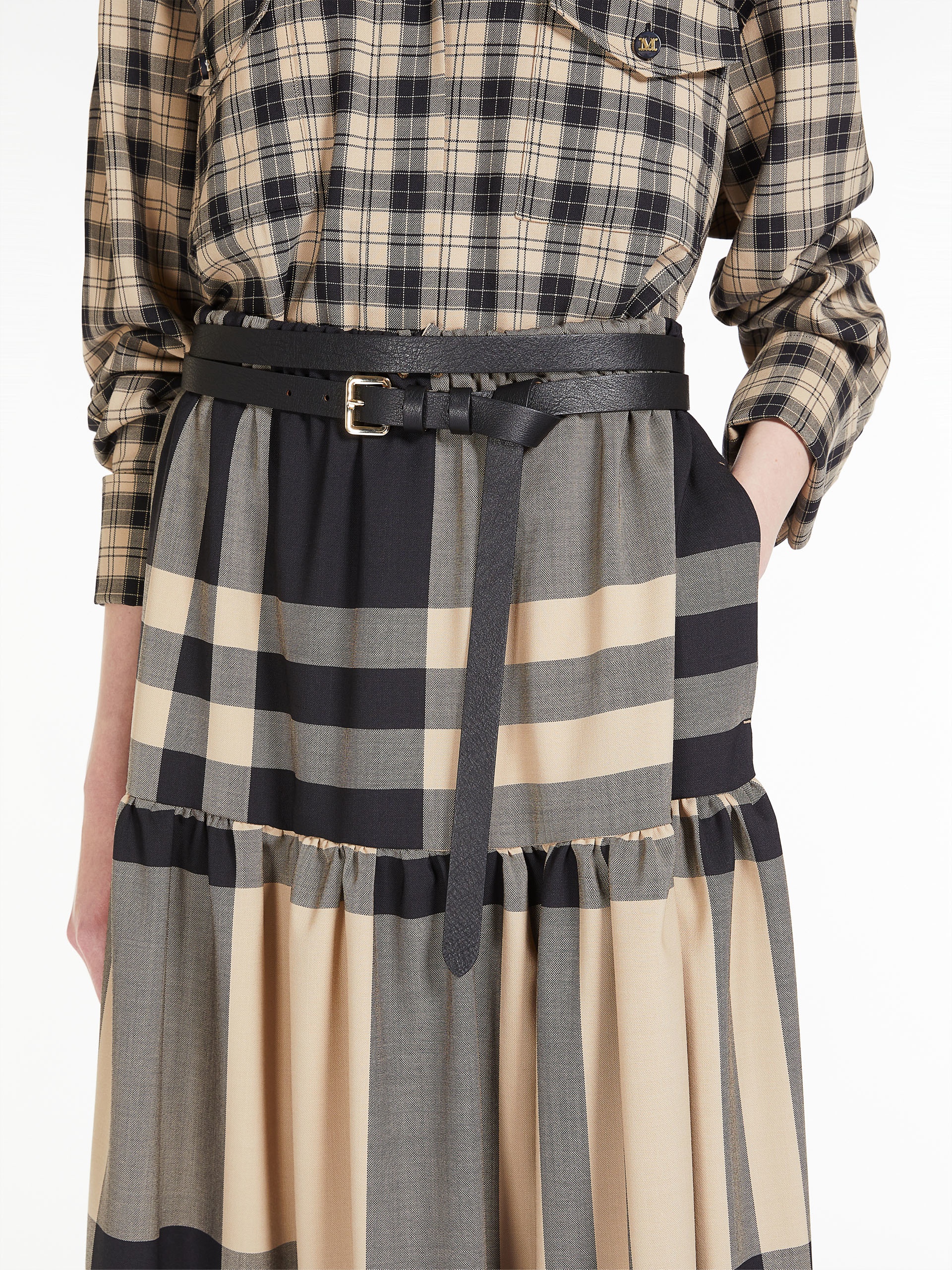 MALAGA Leather belt - 3