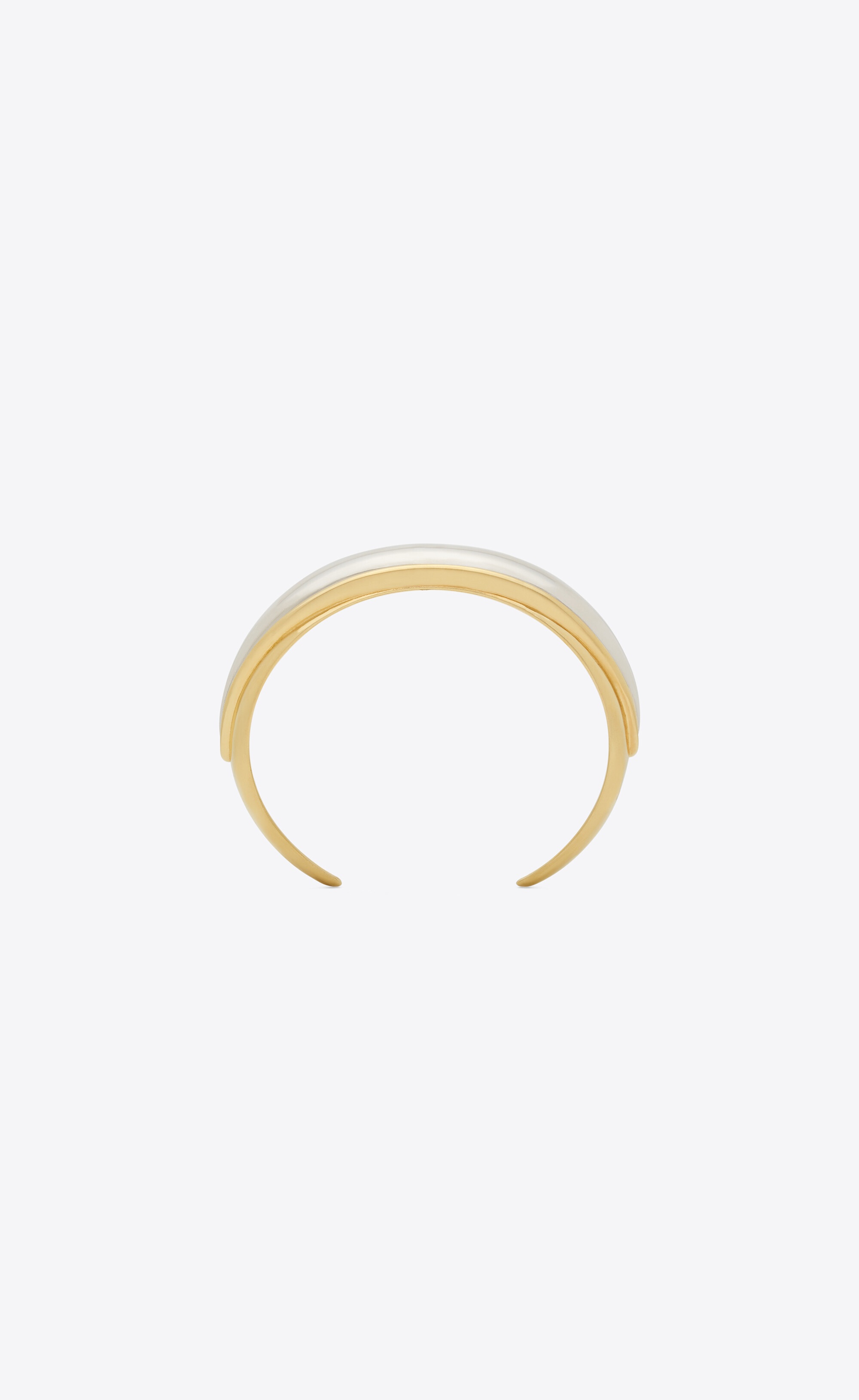 dome cuff in metal - 4