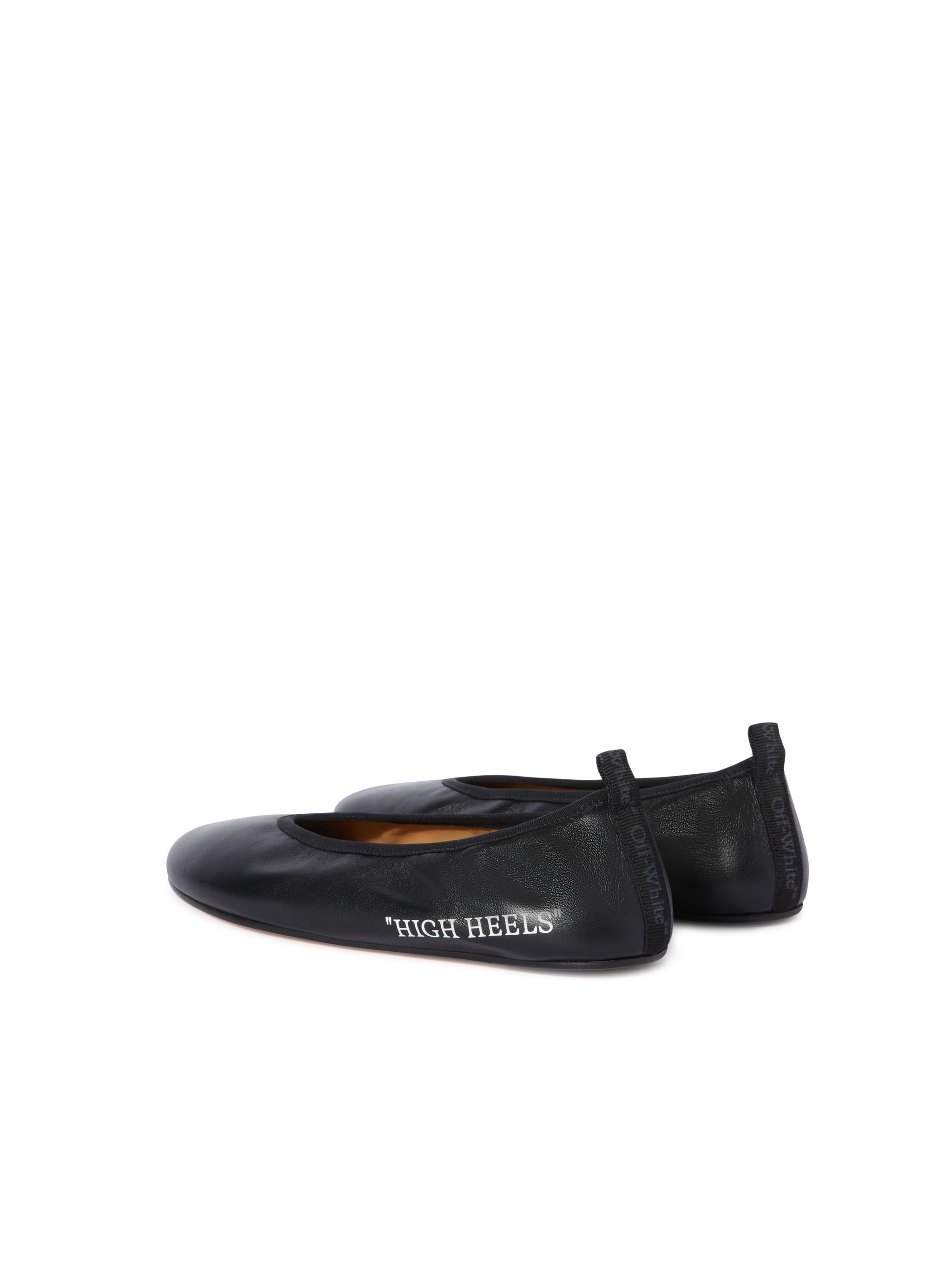 Black "high Heel" Ballerina - 4
