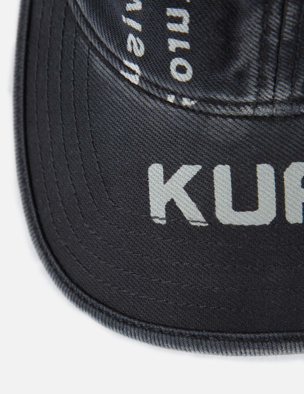 Logo and Slogan Print Dad Cap - 9