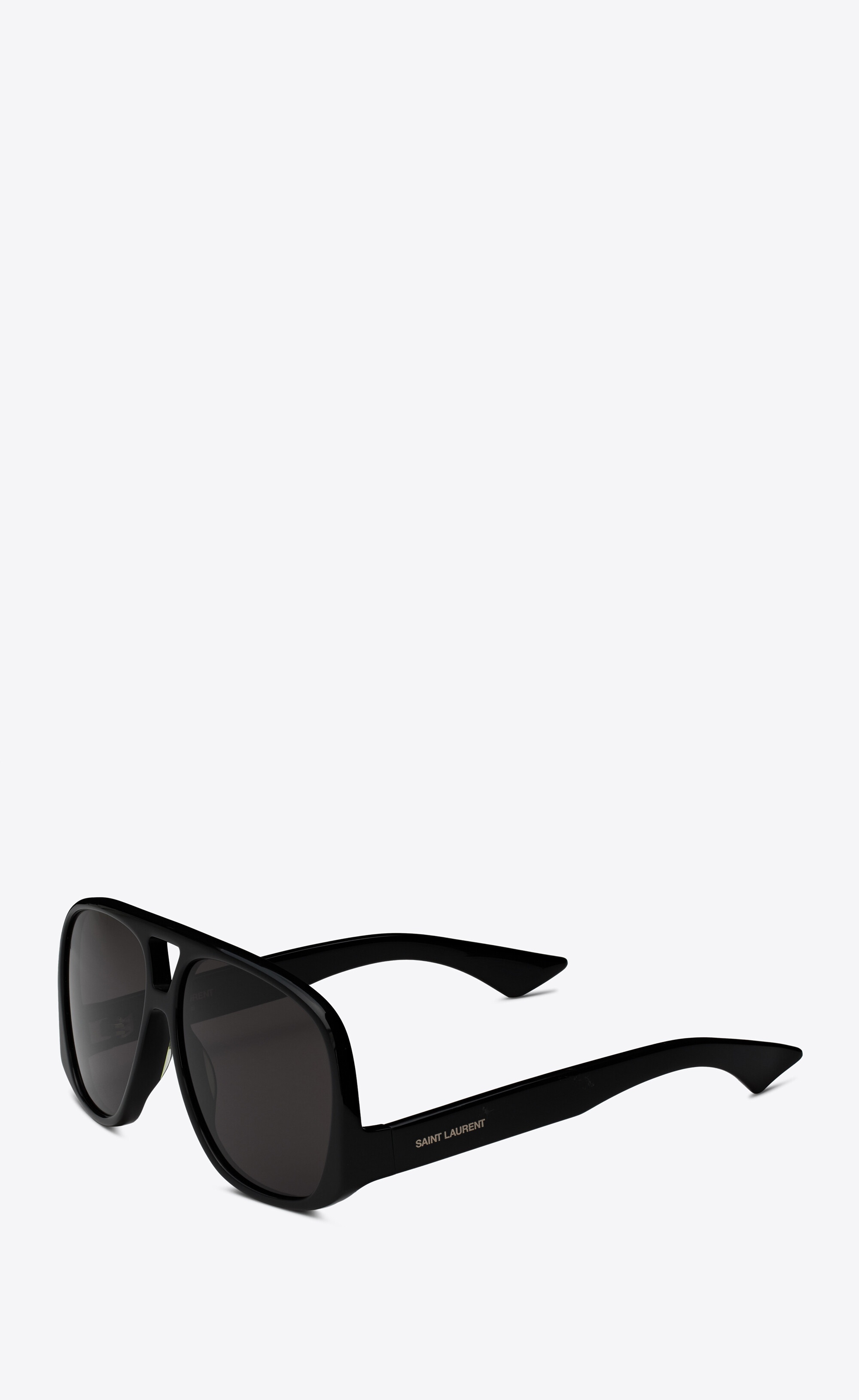 Aviator-Style Acetate Sunglasses - 3