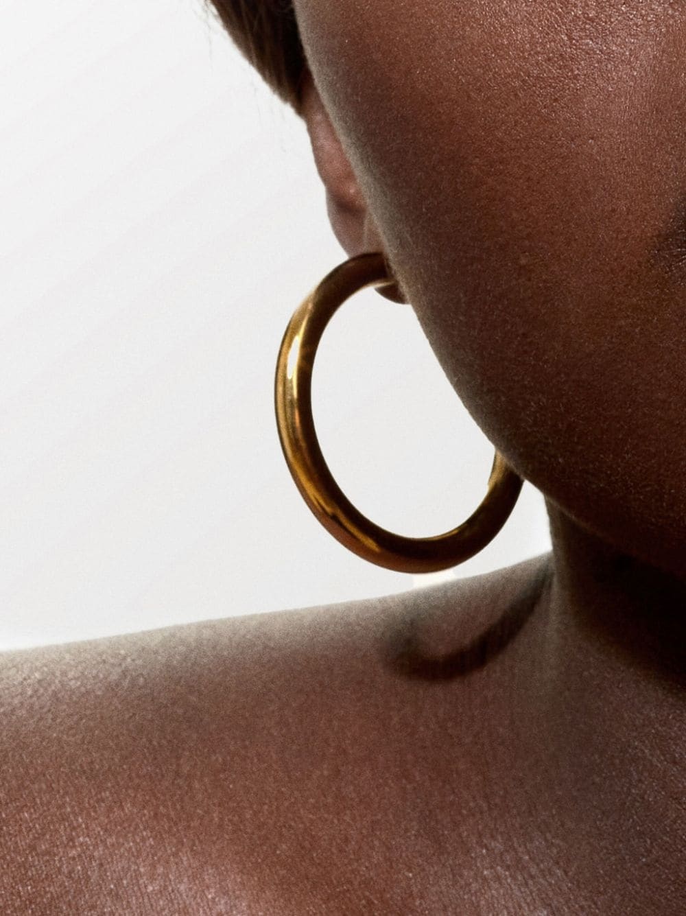 14kt gold vermeil Everyday hoop earrigns - 3