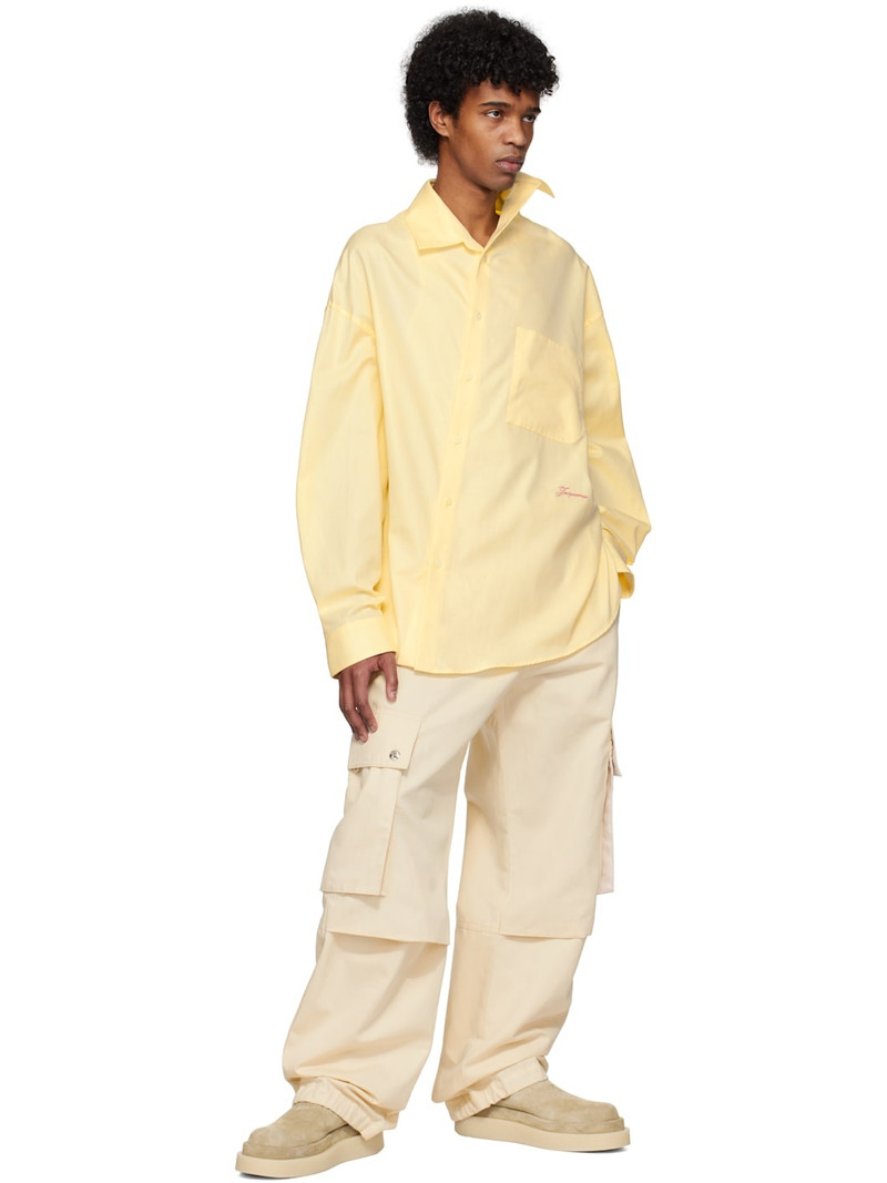 JACQUEMUS Yellow 'The Cuadro' Shirt outlook