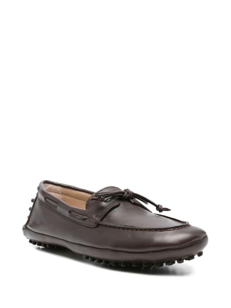 LE MONDE BÉRYL leather boat shoes outlook