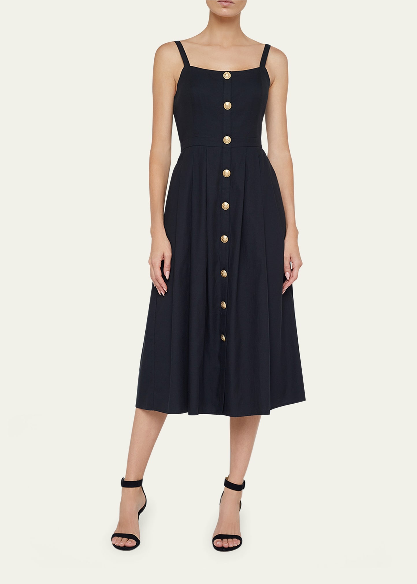 Esmeralda Sleeveless Midi Dress - 2