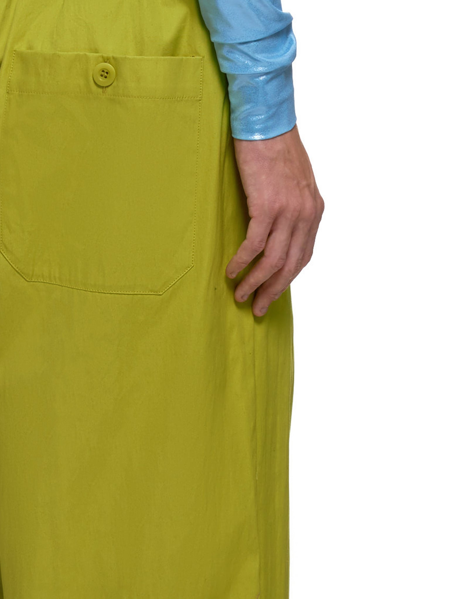 Cropped Flat Front Trousers - 5