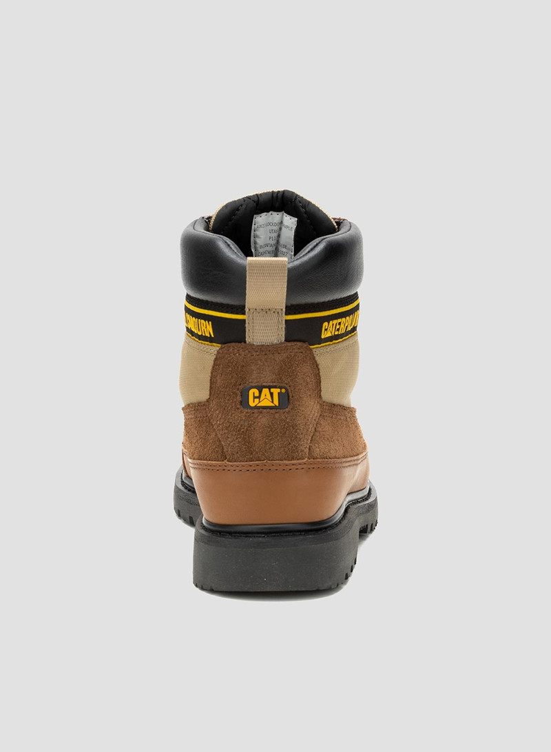 CAT Footwear x Nigel Cabourn Utah Zip in Bison 5